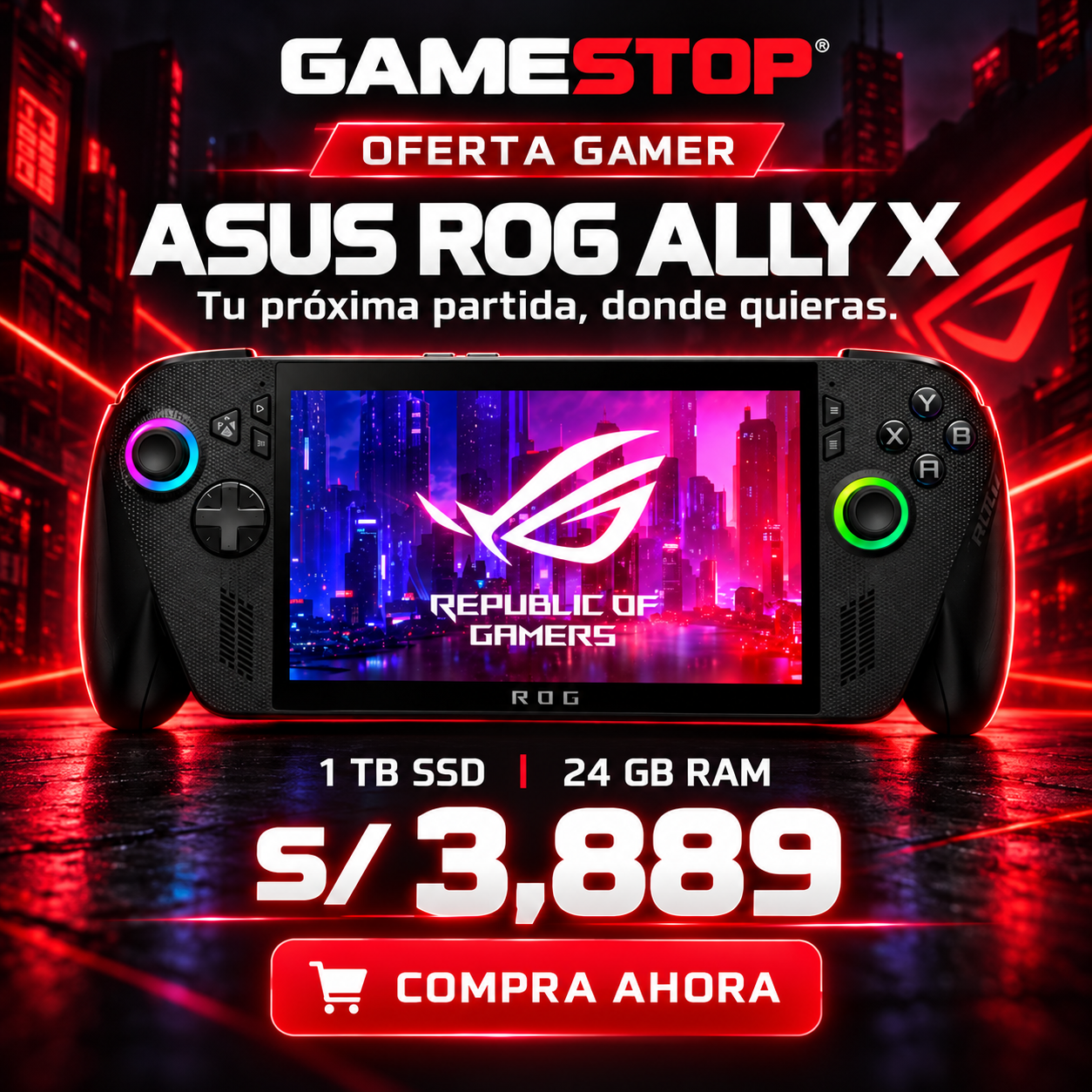 Promoción móvil 2 de GAMESTOP